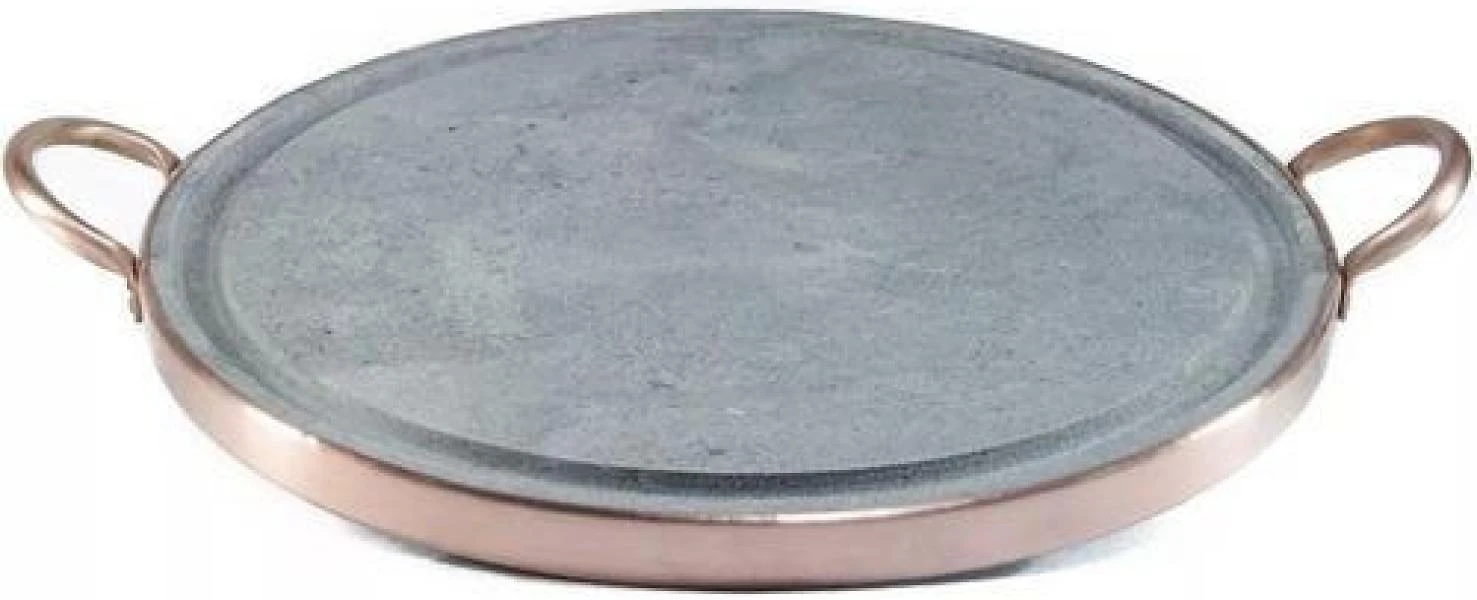 Miniatura Grelha / Pedra Para Carnes Pedra Sabão G Inox