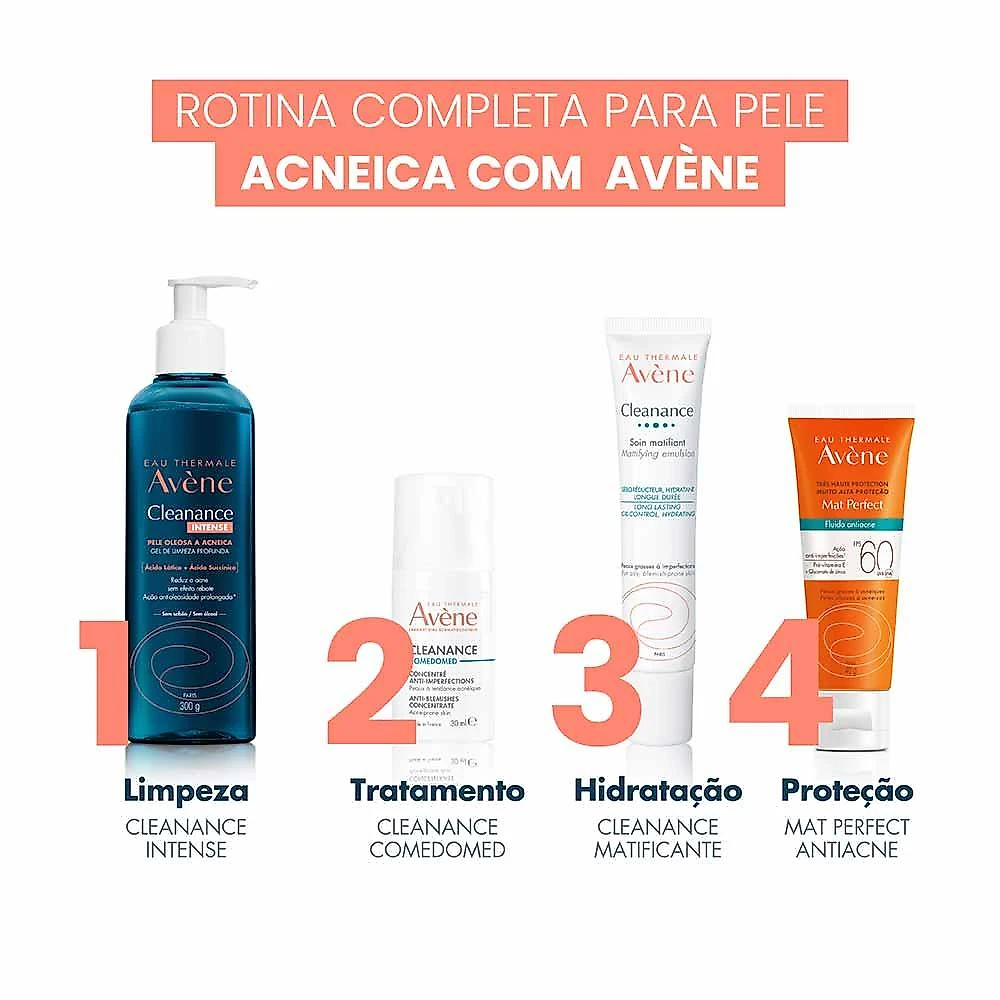 Avène cleanance intense gel de limpeza facial profunda 150g