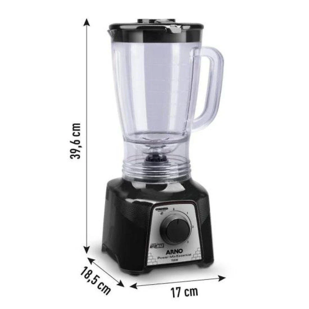Liquidificador Arno Power Mix Essential 700w Preto 220V