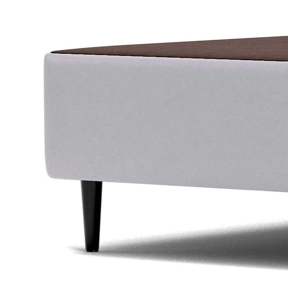 Cama Box com Colchão Solteiro Light D33 Espuma Branco Ortobom