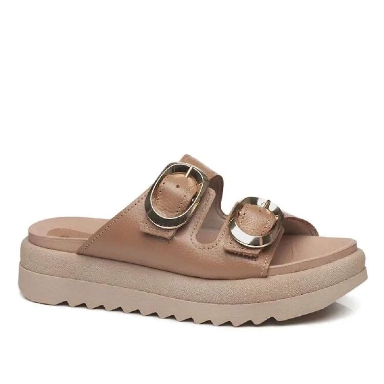 Chinelo Pegada Feminino - CARAMELO
