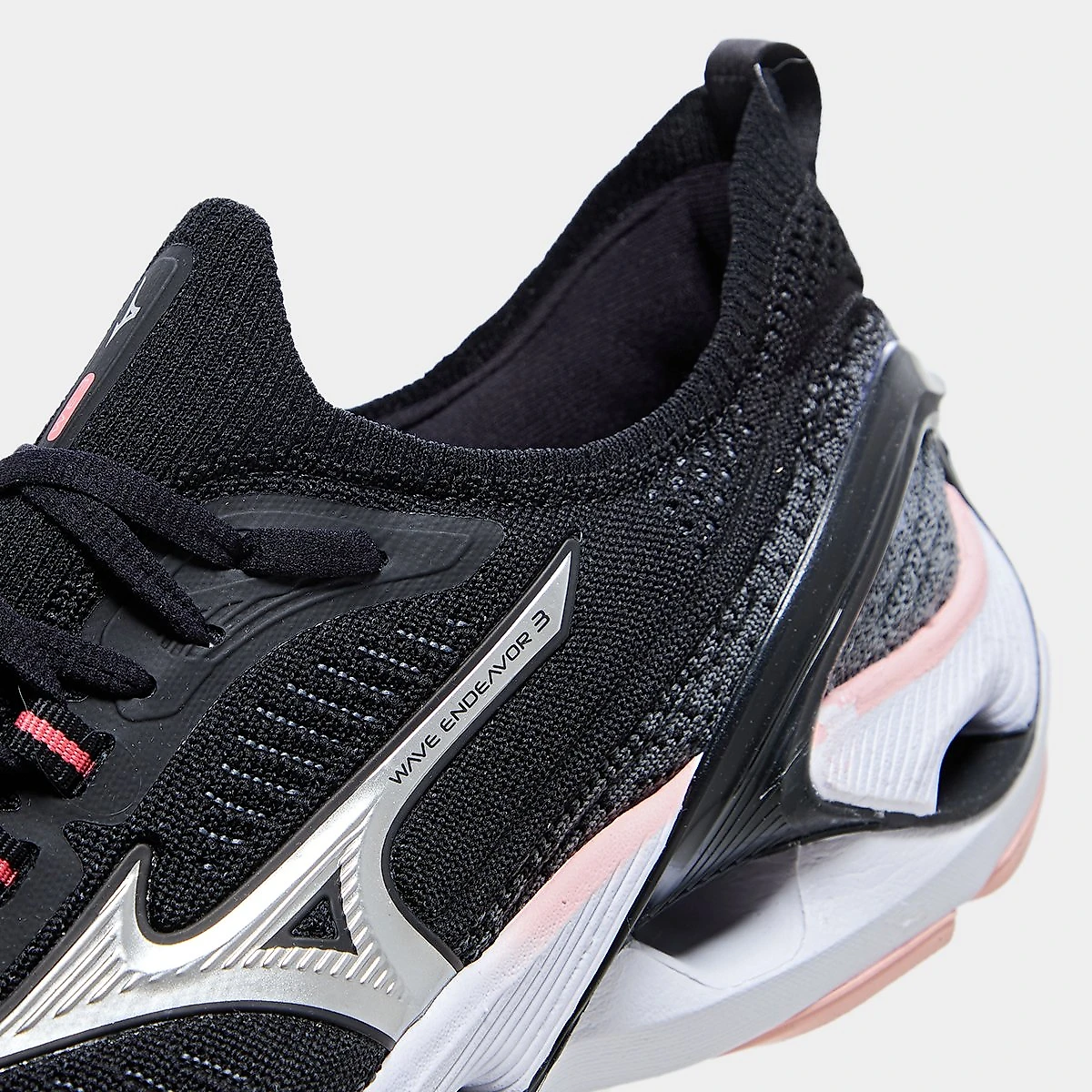 Tênis Mizuno Wave Endeavor 3 Feminino Preto+Rosa - 34