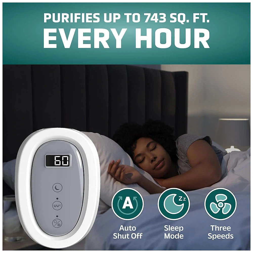 Purificador de Ar GermGuardian para Casa, Fumaça de Incêndios Florestais, Animais de Estimação, Pólen, Odor, Esporos de Mofo, Ambientes Grandes de até Purificador de Ar GermGuardian para Casa, Fumaça de Incêndios Florestais, Animais de Estimação, Pólen, Odor, Esporos de Mofo, Ambientes Grandes de
