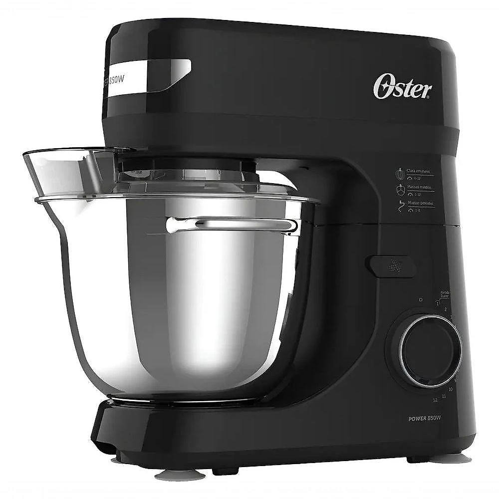 Batedeira Planetária Oster Obat Bowl Inox 850W Preto 110V