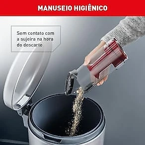 Aspirador de Pó Vertical Sem Fio Arno X-PERT 7.60 RH6A 2 em 1 140W LED Autonomia 45 Minutos Bivolt