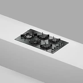 Cooktop 5 Bocas a Gás Electrolux KE5HP Espelhado Chama Precisa e Multi Bivolt