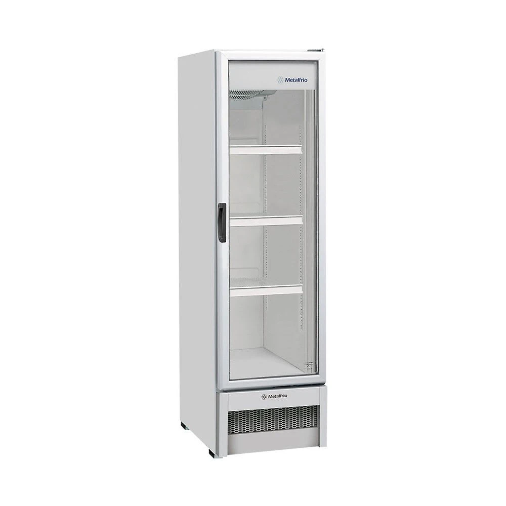Geladeira Metalfrio Degelo Automático No Frost 1 Porta Soft Drinks VB28RB 324 Litros