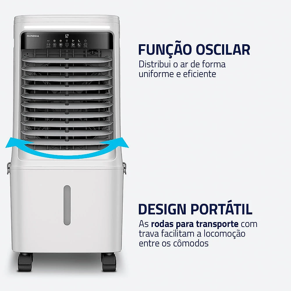 Climatizador Wind Turbo Mondial Branco 150W 127V/220V - CL-25L 110
