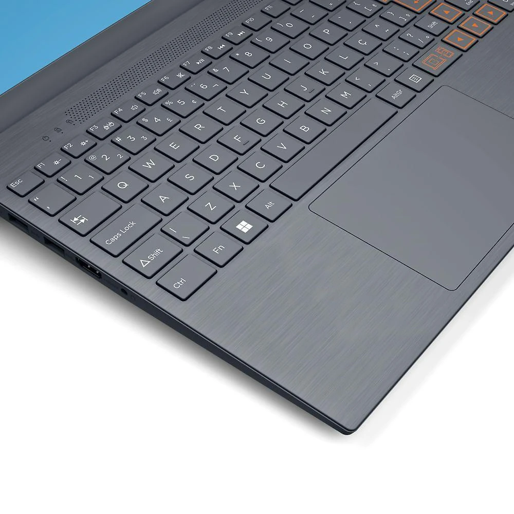 Notebook Positivo Vision C15 Intel Celeron N4020 Linux 8GB RAM 240GB SSD Lumina Bar 15.6” HD Cinza