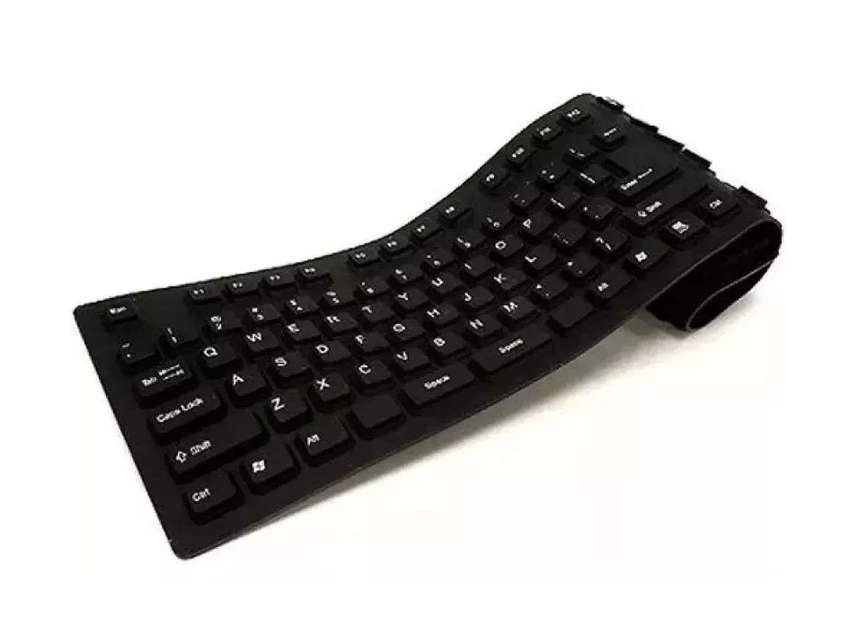 Miniatura Teclado Emborrachado Silicone Borracha Usb Xz-105 Homologação: 67131703257