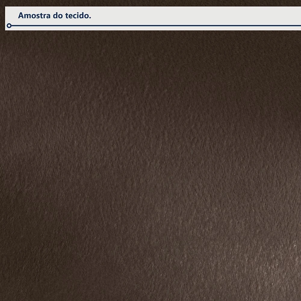 Sofá Retrátil e Reclinável com Entrada USB e Porta Copos 250cm Veneza Yescasa Sofá Retrátil e Reclinável 250cm M163 com Porta Copos Yescasa Veludo/Marrom Escuro