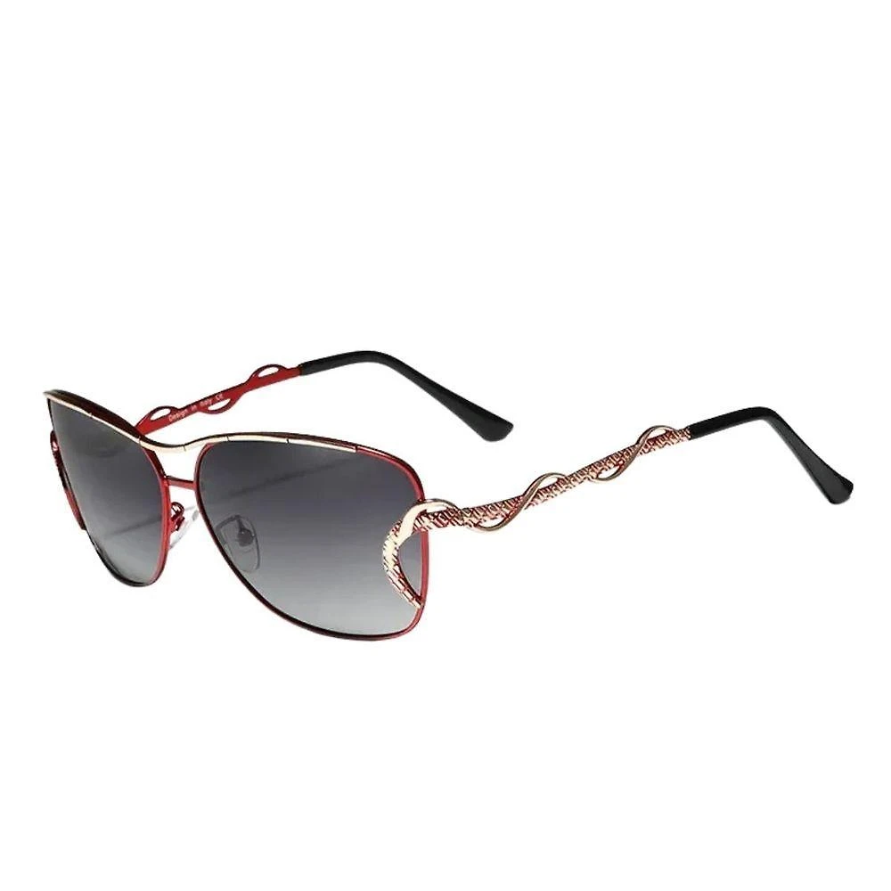 Óculos Gradiente Polarizado De Sol , Lente De Proteção Uv400 Kingseven Vermelho