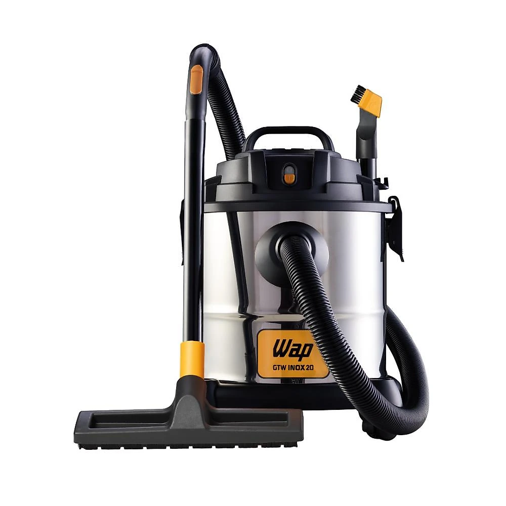 Aspirador de pó e Água wap gtw inox 20 1600w bico canto e escova 220v