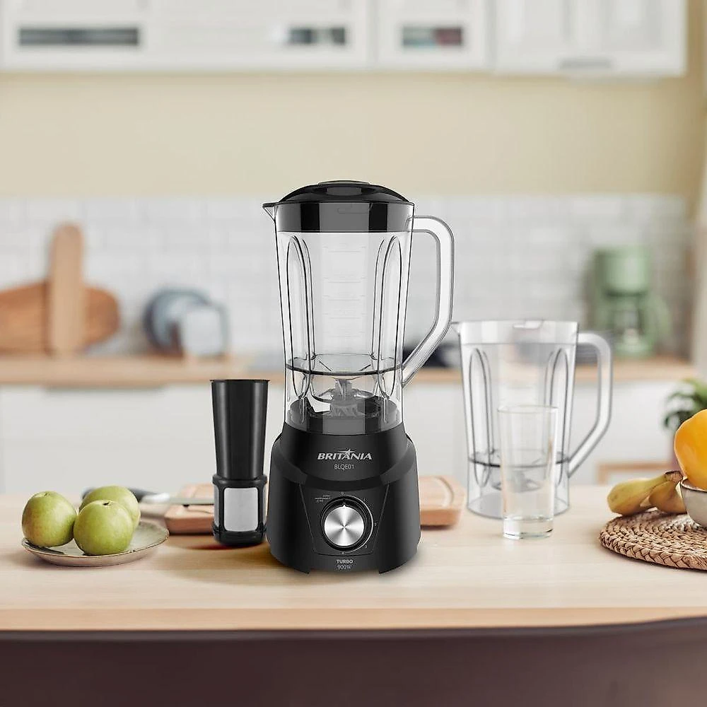 Liquidificador Britânia BLQE01 2 Copos 2,6L 900W 110V