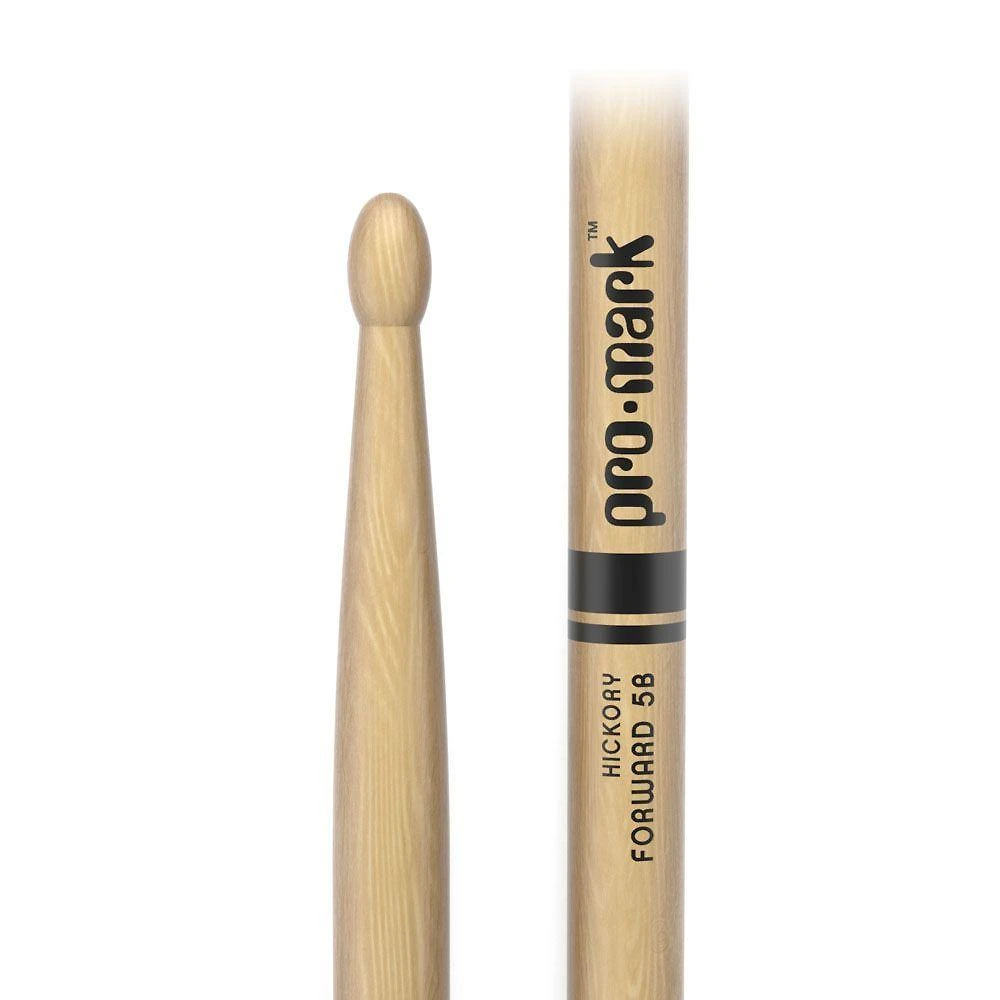 Kit Baqueta 5B TX5BW-4P 4 Pares Hickory Ponta Madeira Promark
