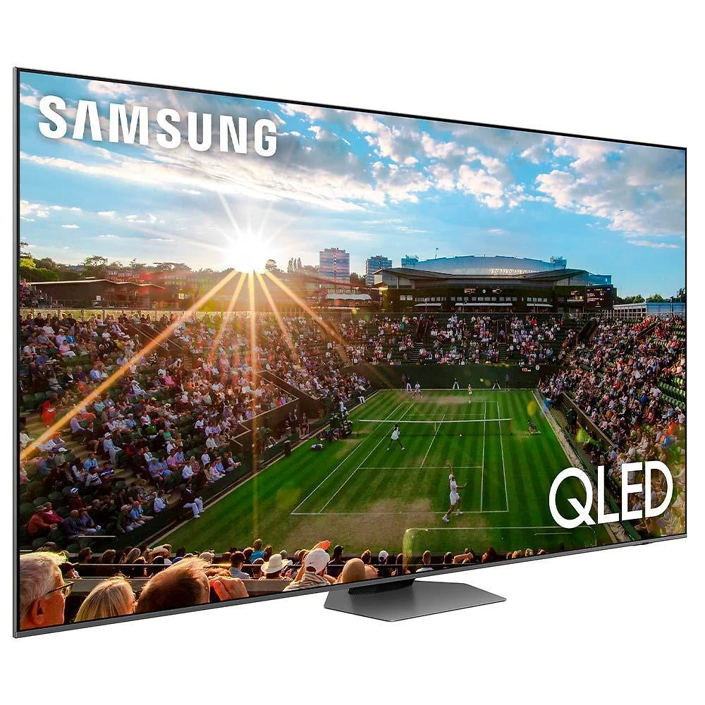 Smart TV Samsung QLED 4K 98" Polegadas 98Q80C 2023, Modo Game, Processador com IA, Som Movimento Virtual Bivolt