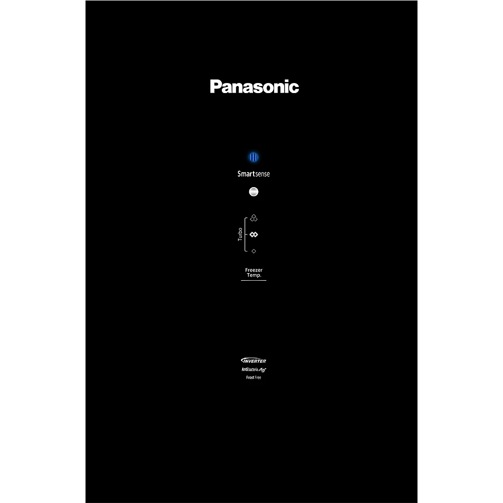 Miniatura Geladeira Panasonic Frost Free 407L A Black Glass - NR-BB41GV2B NR-BB41GV2BA