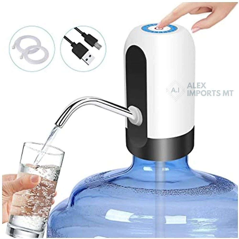 Bebedouro Bomba Elétrica P Garrafão Com Mangueira Silicone Bivolt