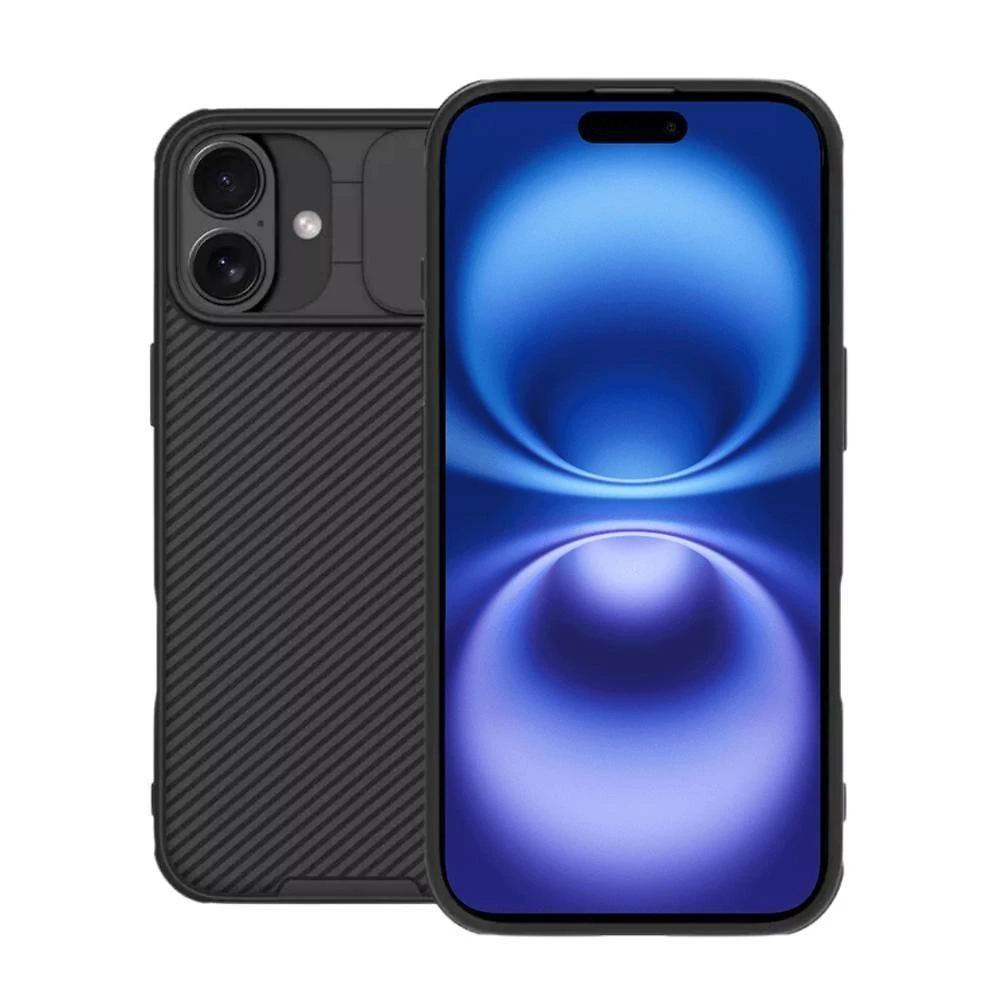 Capa para Iphone 16 Gshield Camshield Pro Proteção para Câmera com Deslize Preto 1 Unidade