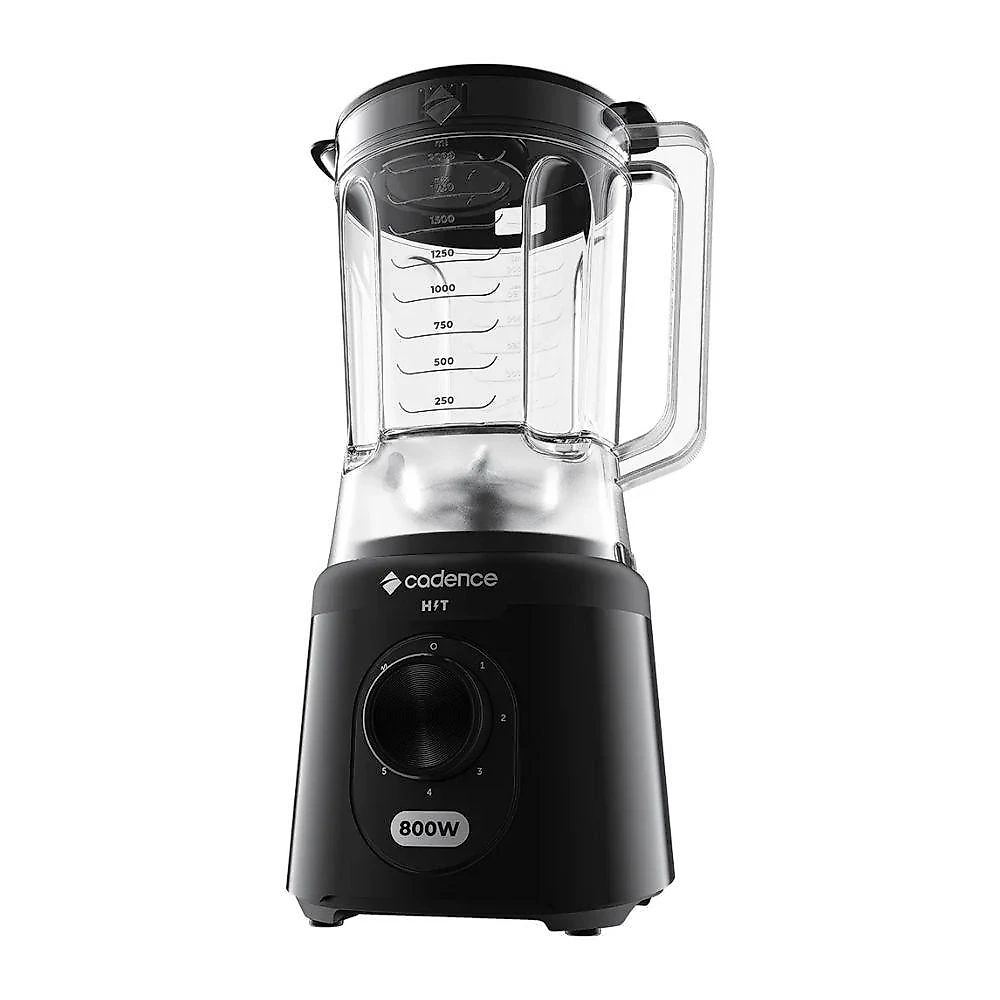 Liquidificador Cadence LIQ200 800W 2,5L 5 Velocidades Preto 110V