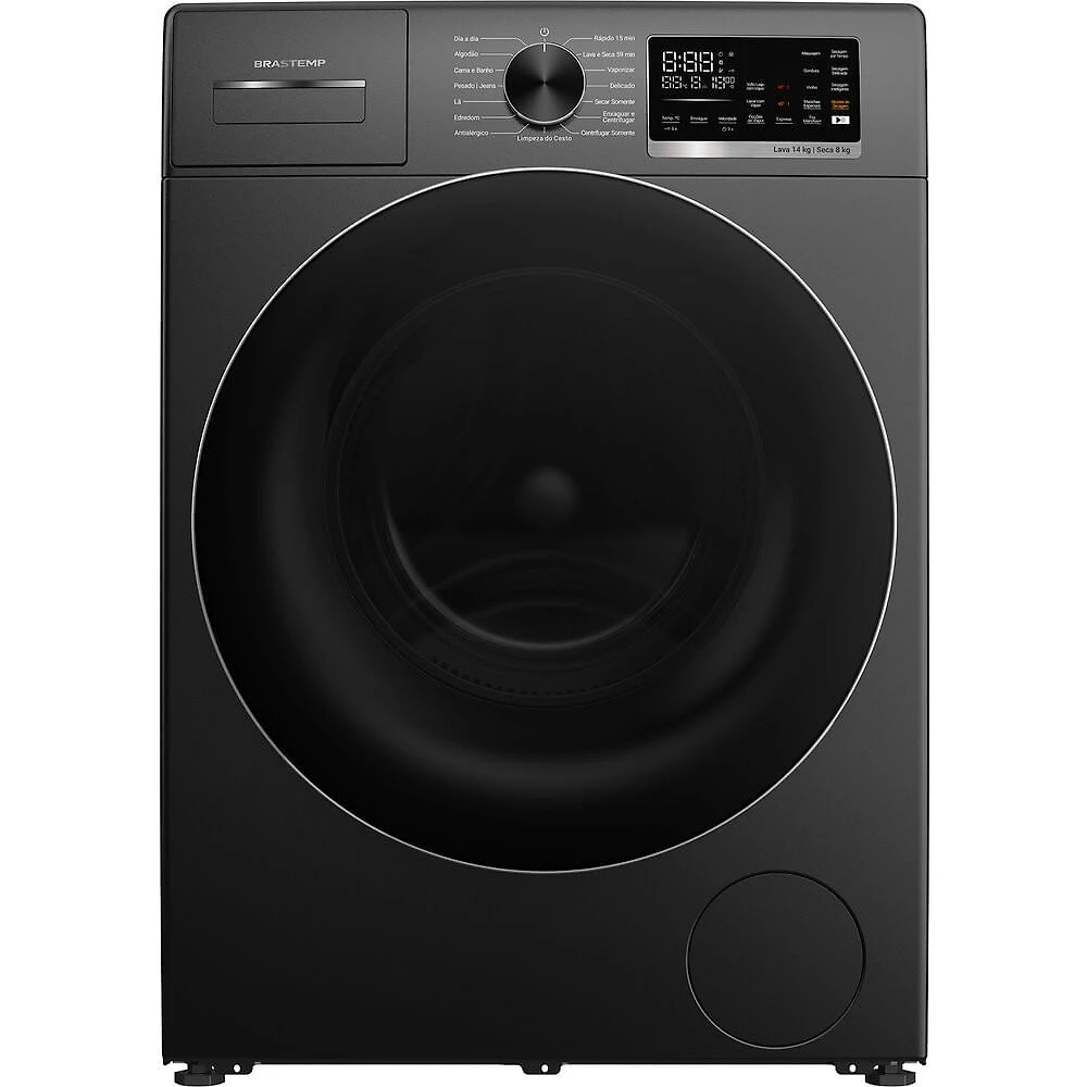 Lava e Seca Brastemp 14 kg 8 kg Lavagem e Secagem Inteligentes BNO14AS