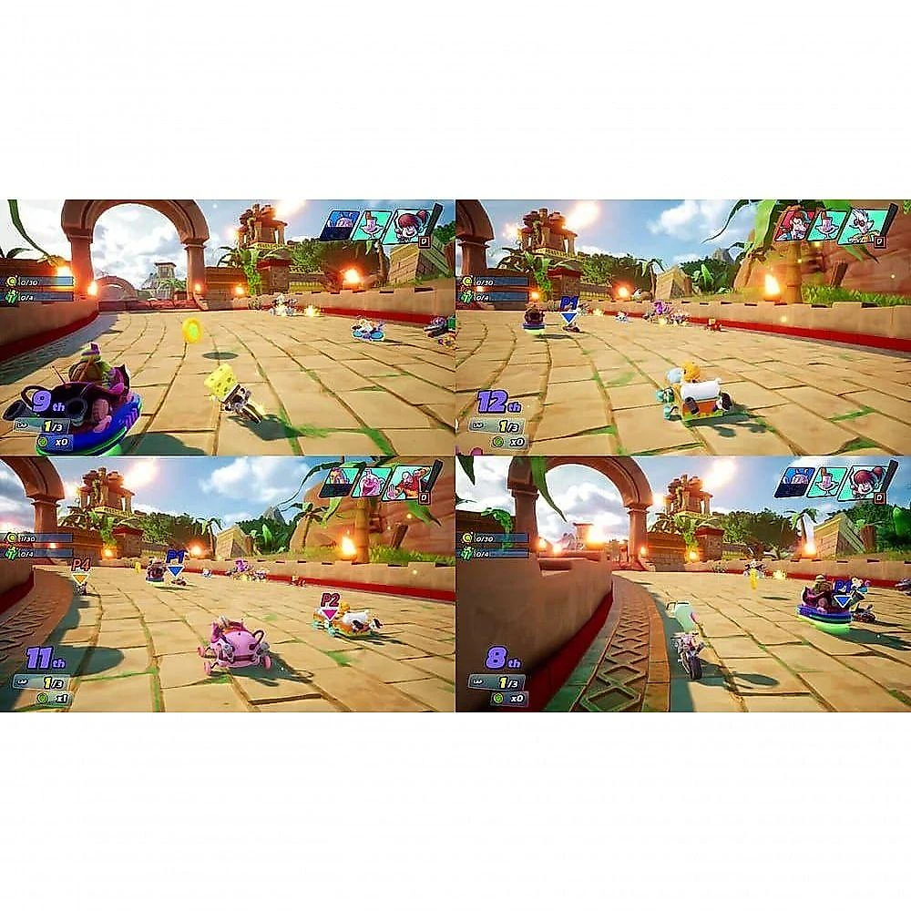 Jogo Digital Gamemill Entertainment Nickelodeon Karts Collection para Nintendo Switch com 3 Jogos