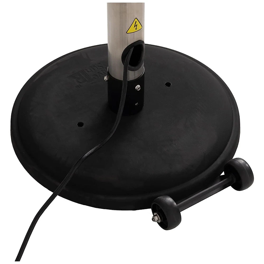 Aquecedor Externo Elétrico Infravermelho com Rodas, Proteção Contra Tombamento e Altura Ajustável, 110V 1500W, Fire Sen...