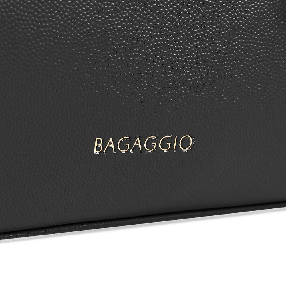Bolsa de Ombro Feminina Média Alça Alongada Tote Preta Preto