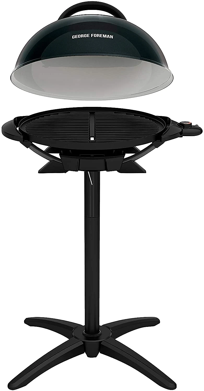 George Foreman Churrasqueira Elétrica p/ 15 pessoas, 1600W, 110V, preta.