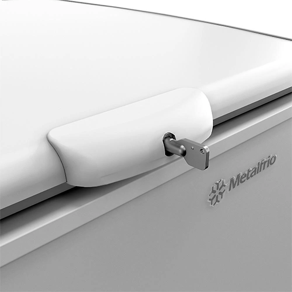 Freezer E Refrigerador Horizontal Da420if Metalfrio Com 417 Litros E 2 Portas Bivolt