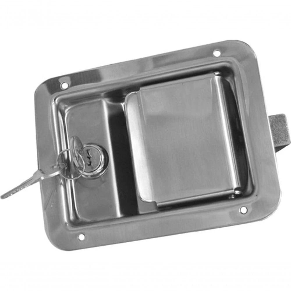 Maçaneta Externa Porta C/ Chave Grande Linha Agrícola Baús [f103]