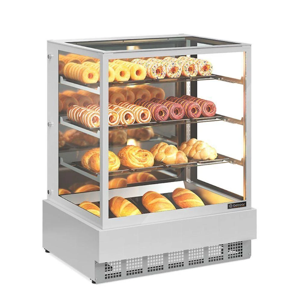 Vitrine Neutra Mgen100 Exposição em Ambiente LED Branco Gelopar