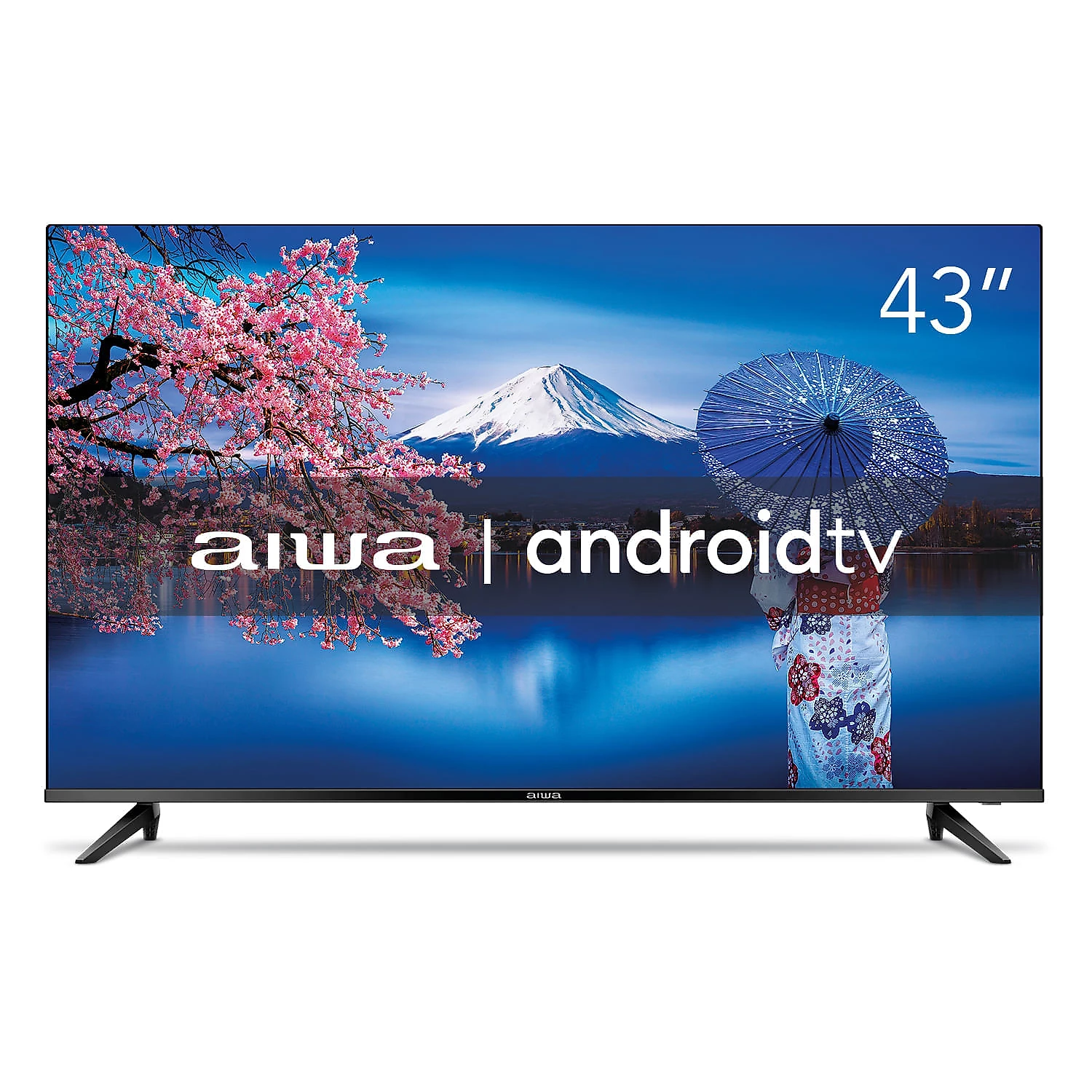Miniatura Smart TV AIWA 43” Android Full HD Borda Ultrafina HDR10 Dolby Áudio AWS-TV-43-BL-02-A BIV