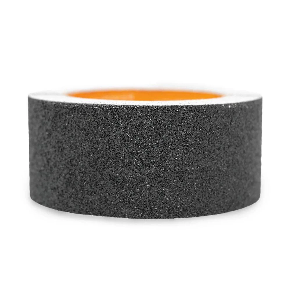 Fita Antiderrapante Autoadesiva Segurança Lixa Escada 5 Mts 50mm Preto