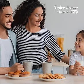 Cafeteira Elétrica Mondial Dolce Arome Thermo Inox C-33 JT 24 Xícaras - Preta 110V