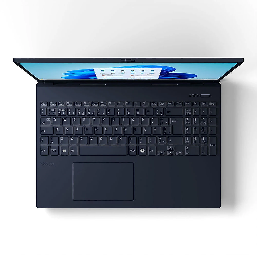 Notebook VAIO FE16 VJFE69F11X-B0721H AMD Ryzen 5-5625U Windows 11 Home 16GB RAM 512GB SSD Tela 16 Polegadas Cinza - Bivolt