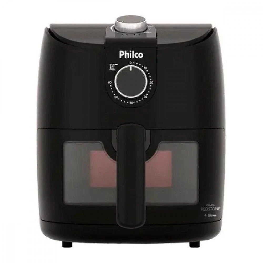 Fritadeira Air Fryer Philco Paf40a 1500w, 4 Litros Preto 127V