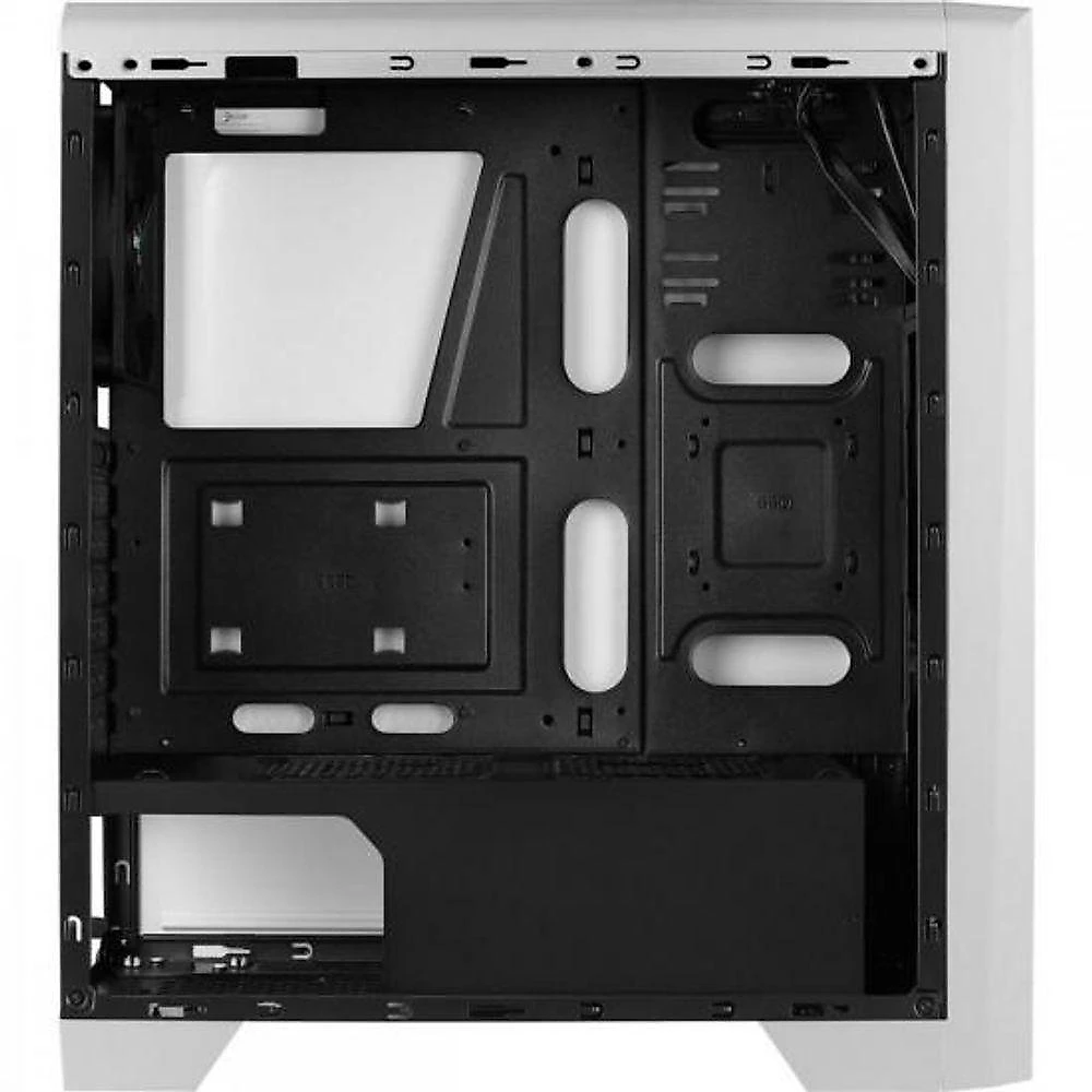 Gabinete Gamer Aerocool Cylon Branco Rgb Lateral Acrílico [f002]