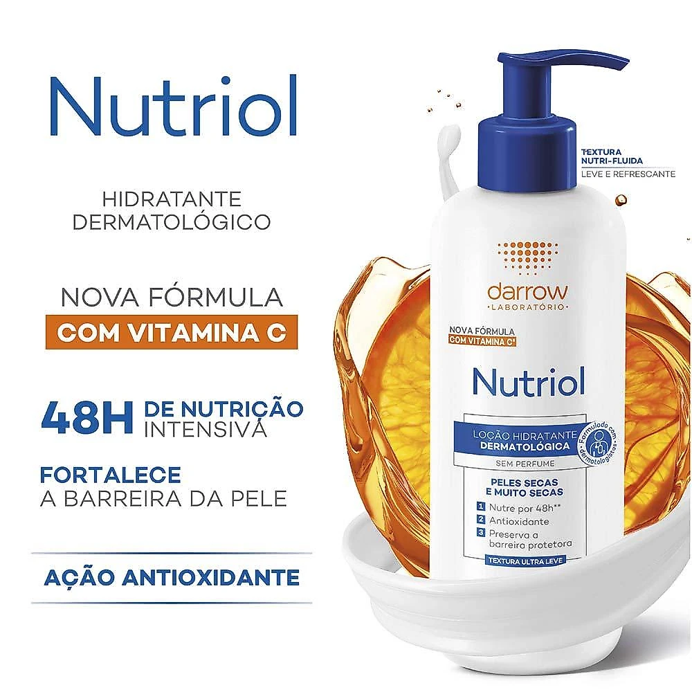 Nutriol hidratante intensivo dermatológico darrow 200ml