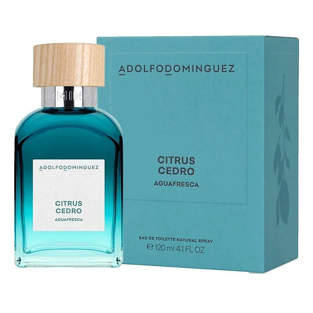 Adolfo Dominguez Citrus Cedro Eau De Toilette - Perfume Masculino 120ml