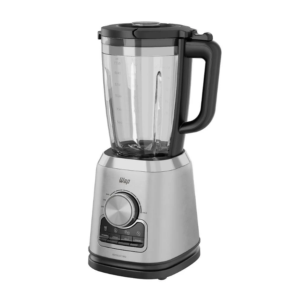 Liquidificador com copo de vidro wap wb2000 2l com potência de 900w velocidade variável 127v