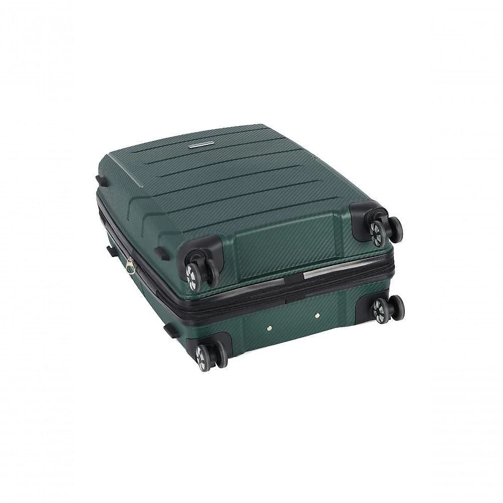 Mala de Viagem Pequena de Bordo Polipropileno Expansível Provença MF10470PK-20 Verde Polo King