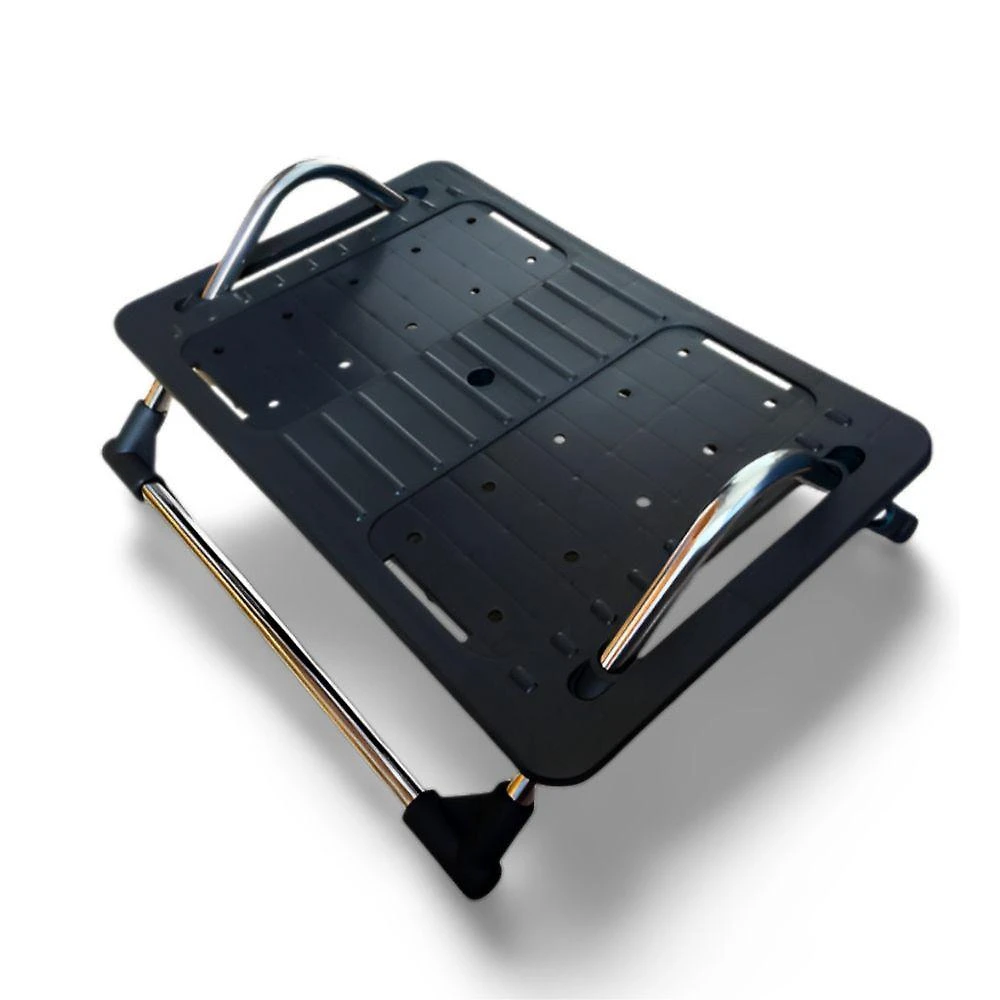 Apoio para os Pés OEM Nr17 Ergonômico Inclinável Antiderrapante Altura Regulável 11x30x47cm Preto