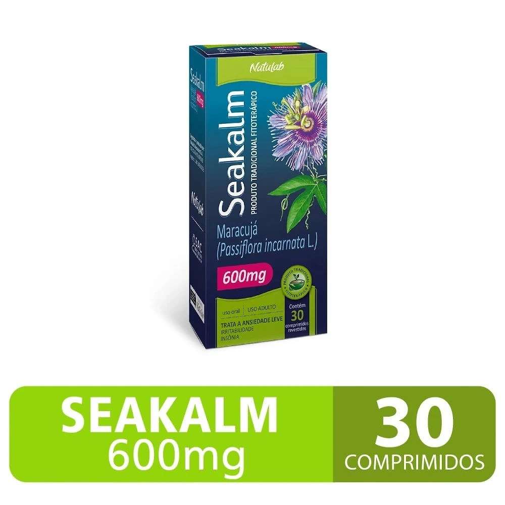 Seakalm 600mg 30 Comprimidos