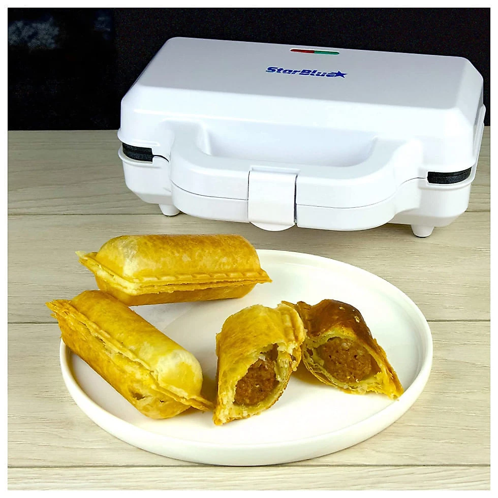 Máquina de Hot Dog até 4un Por Vez em Aço Inoxidável, 110V 850W, StarBlue, Branco