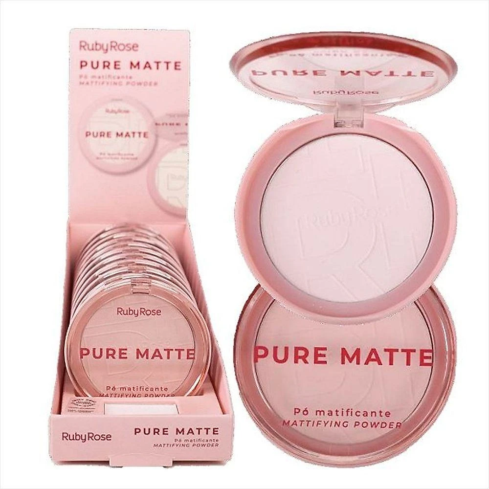 Ruby Rose Pó Compacto Matificante Radiant Kiss Hbm402 6,5g