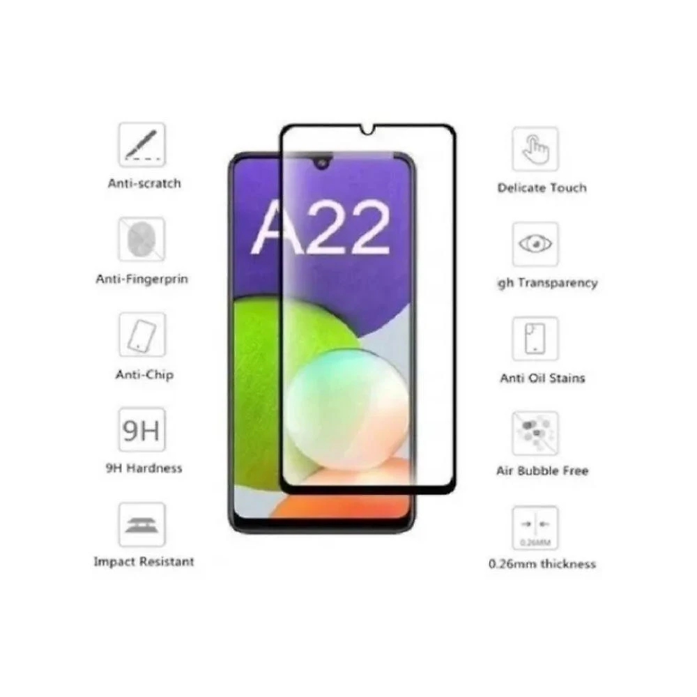 Capinha Para Galaxy A22 4g Tela 6.4 Aveludada + Pelicula 9d
