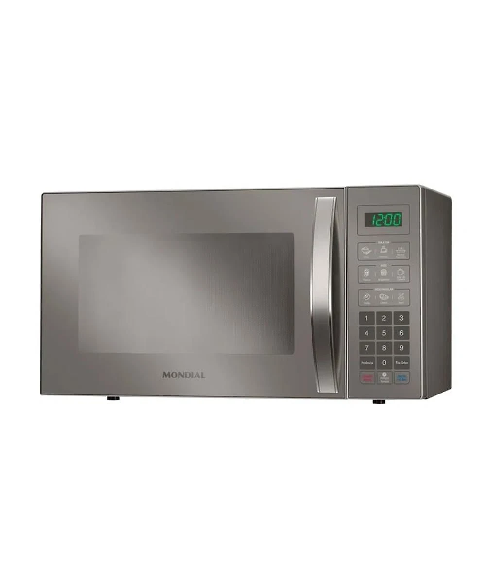 Micro Ondas Mondial Espelhado 34 Litros 1400W