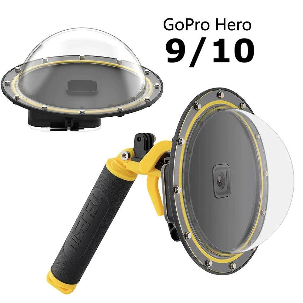 Dome 6' Telesin Com Estanque, Bastão E Gatilho Gopro 9 E 10