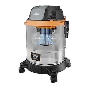 Aspirador de Pó e Água Wap GTW 1900W 20L com Tecnologia Easy Cleaning – Inox/Preto/Amarelo 110V